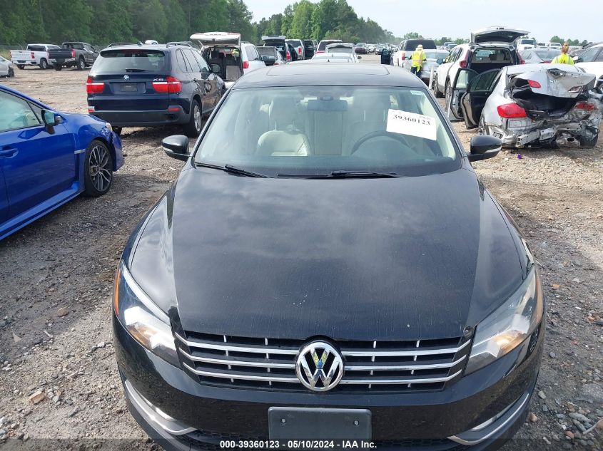 2015 VOLKSWAGEN PASSAT SEL - 1VWCT7A36FC002300