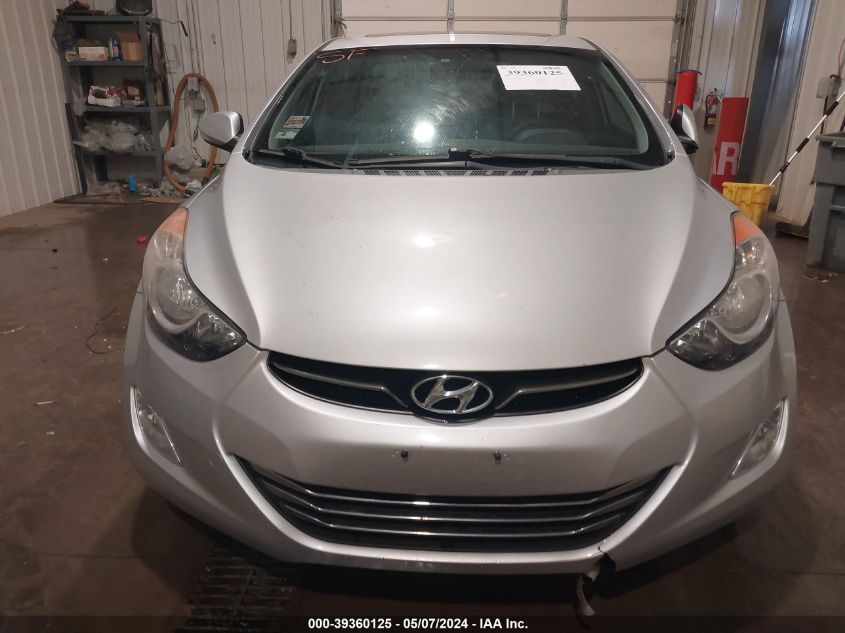 2013 Hyundai Elantra Limited VIN: KMHDH4AE8DU991034 Lot: 39360125