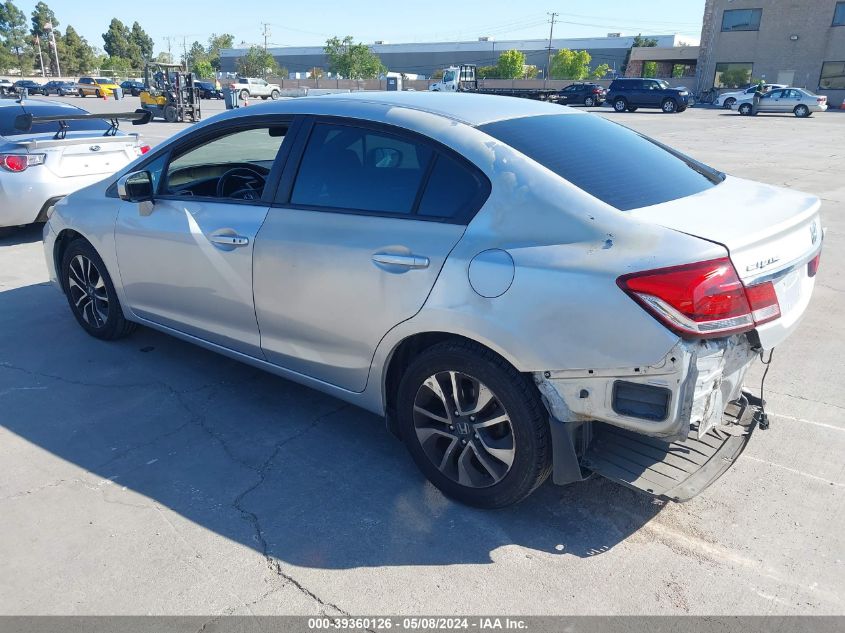 2014 Honda Civic Ex VIN: 19XFB2F84EE217627 Lot: 39360126