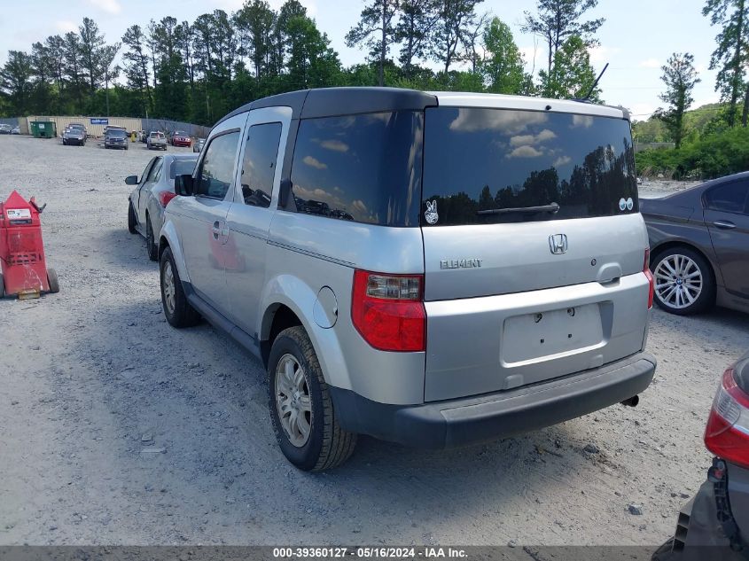 2006 Honda Element Ex-P VIN: 5J6YH18796L000132 Lot: 39360127