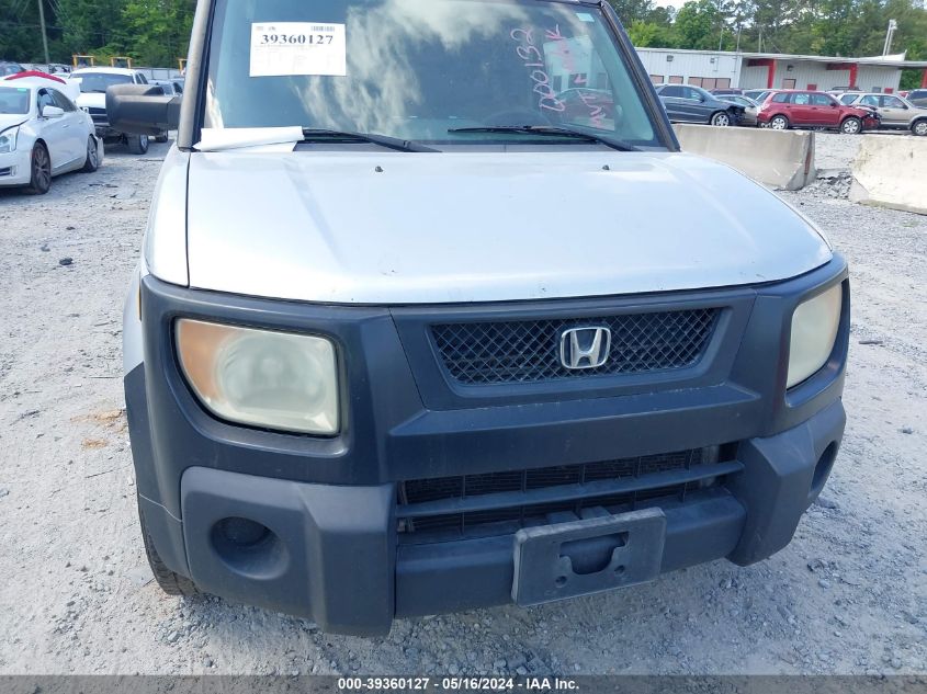 2006 Honda Element Ex-P VIN: 5J6YH18796L000132 Lot: 39360127