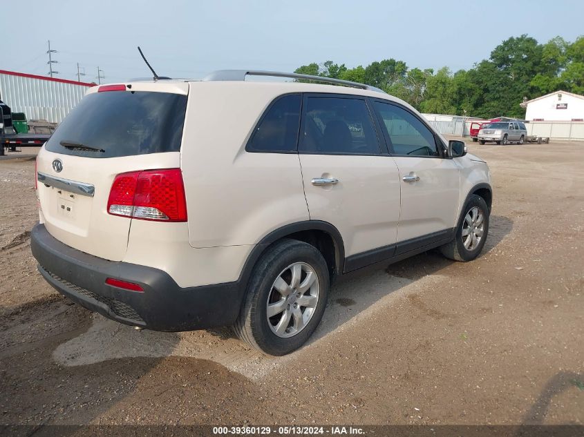 2012 Kia Sorento Lx VIN: 5XYKT3A67CG216009 Lot: 39360129