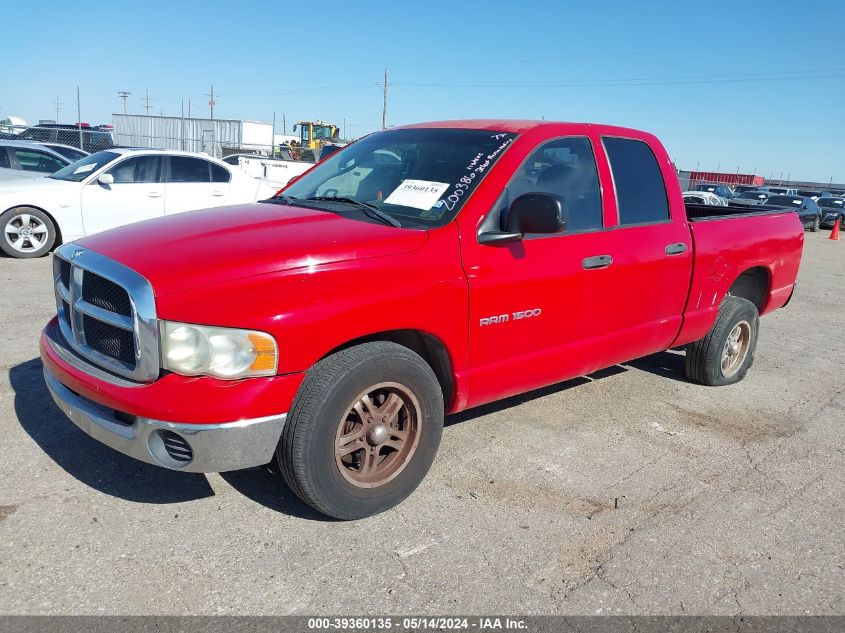 2005 Dodge Ram 1500 Slt/Laramie VIN: 1D7HA18N65S200386 Lot: 39360135