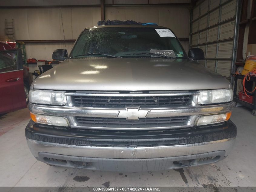 2001 Chevrolet Tahoe Ls VIN: 1GNEK13T01R208492 Lot: 39360137