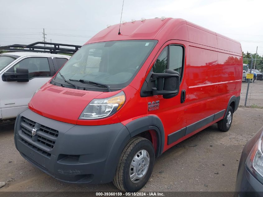 2018 Ram Promaster 2500 High Roof 159 Wb VIN: 3C6TRVDG1JE129372 Lot: 39360159