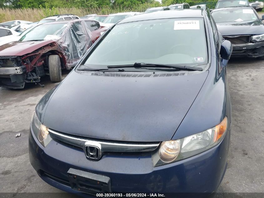 1HGFA46568L000985 | 2008 HONDA CIVIC