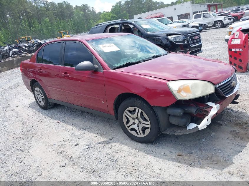 2007 Chevrolet Malibu Ls VIN: 1G1ZS57F07F243428 Lot: 39360203