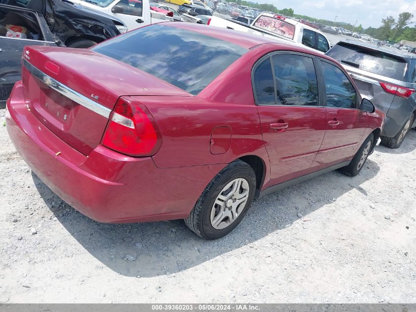 2007 Chevrolet Malibu Ls VIN: 1G1ZS57F07F243428 Lot: 39360203