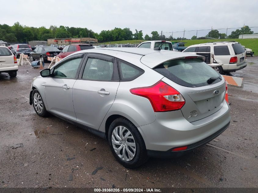 2012 Ford Focus Se VIN: 1FAHP3K23CL125775 Lot: 39360205