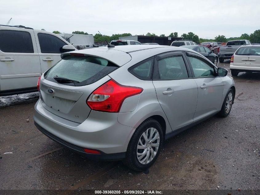 2012 Ford Focus Se VIN: 1FAHP3K23CL125775 Lot: 39360205