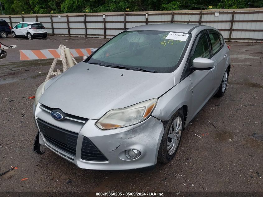 2012 Ford Focus Se VIN: 1FAHP3K23CL125775 Lot: 39360205