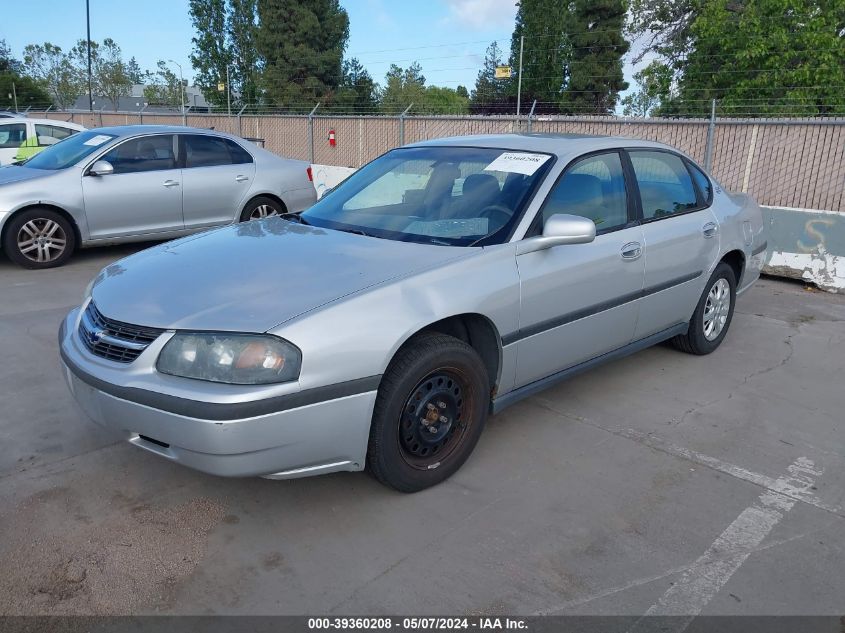 2004 Chevrolet Impala VIN: 2G1WF52E649118508 Lot: 39360208