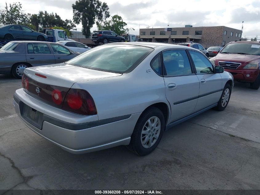 2004 Chevrolet Impala VIN: 2G1WF52E649118508 Lot: 39360208