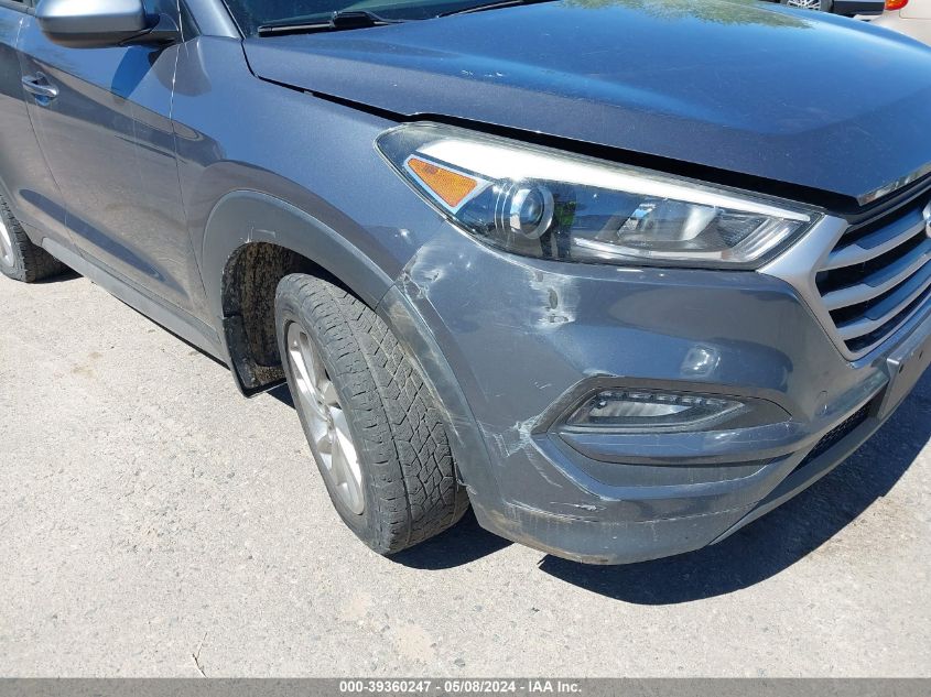 2017 Hyundai Tucson Se VIN: KM8J3CA46HU259610 Lot: 39360247