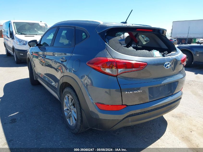 2017 Hyundai Tucson Se VIN: KM8J3CA46HU259610 Lot: 39360247