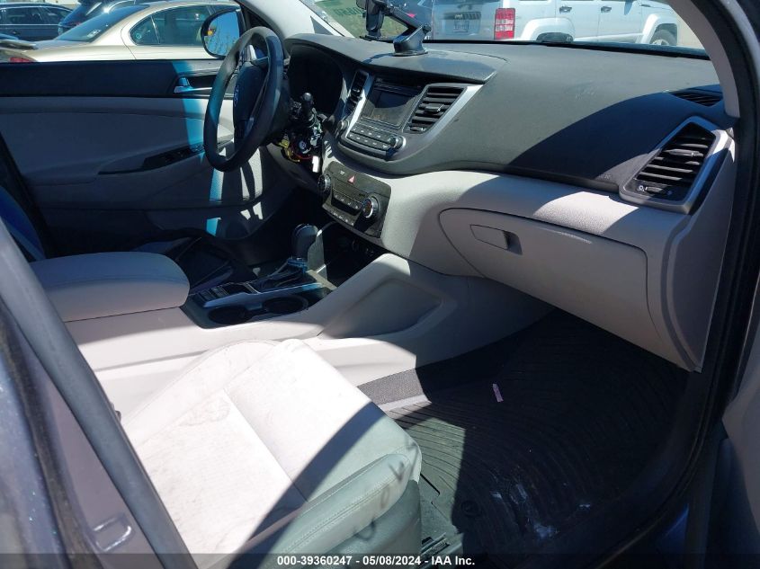 2017 Hyundai Tucson Se VIN: KM8J3CA46HU259610 Lot: 39360247