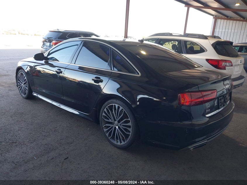 2016 Audi A6 2.0T Premium Plus VIN: WAUGFAFC1GN171631 Lot: 39360248