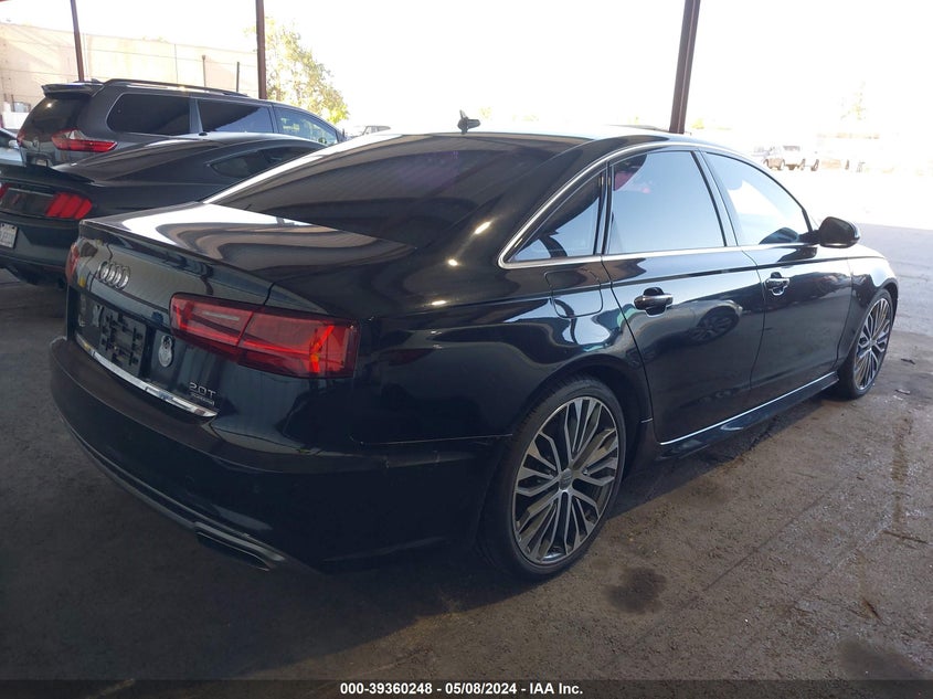 2016 Audi A6 2.0T Premium Plus VIN: WAUGFAFC1GN171631 Lot: 39360248