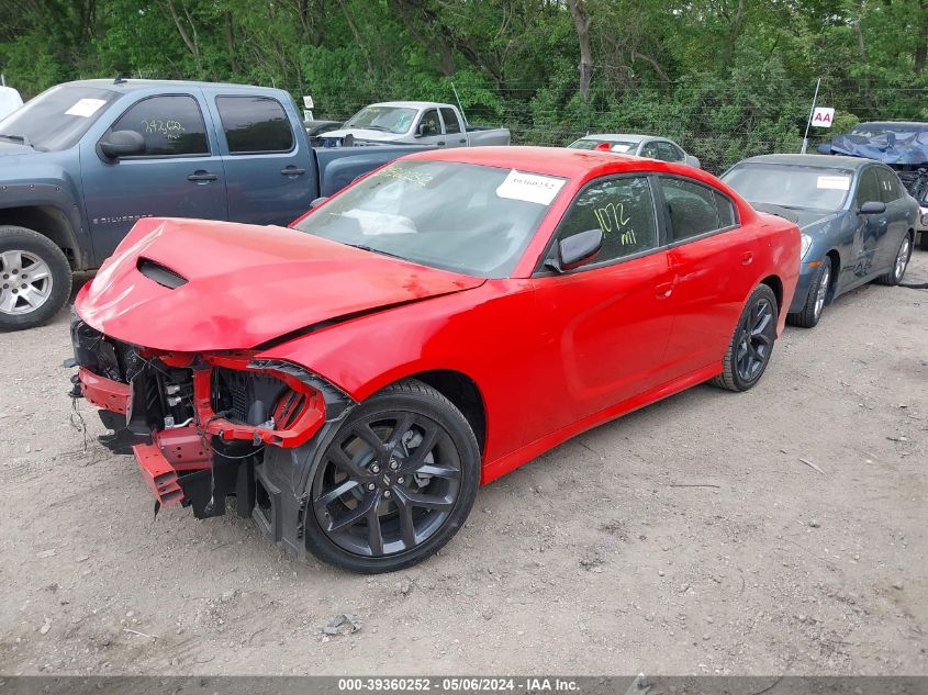 2023 Dodge Charger Gt VIN: 2C3CDXHG5PH615956 Lot: 39360252