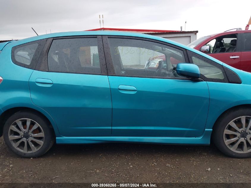 2012 Honda Fit Sport VIN: JHMGE8H53CC010828 Lot: 39360265