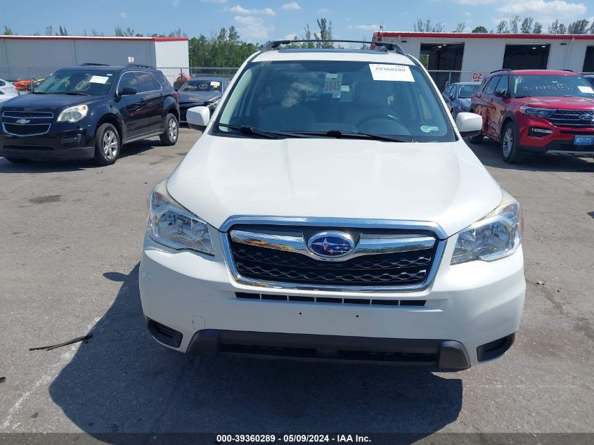 2016 Subaru Forester 2.5I Premium VIN: JF2SJADC6GH500032 Lot: 39360289