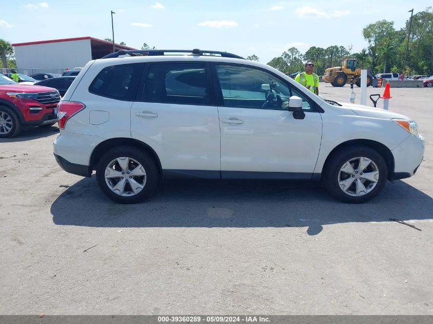 2016 Subaru Forester 2.5I Premium VIN: JF2SJADC6GH500032 Lot: 39360289