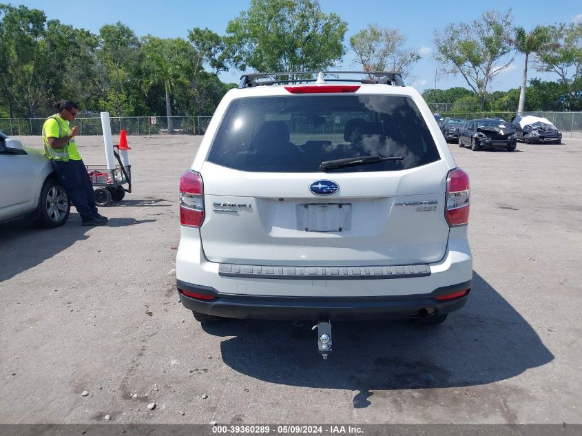 2016 Subaru Forester 2.5I Premium VIN: JF2SJADC6GH500032 Lot: 39360289