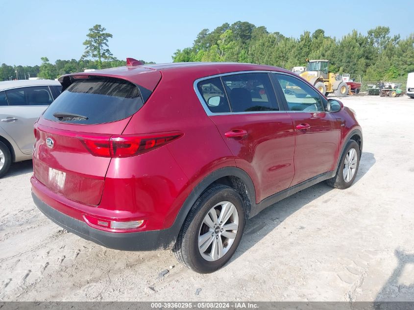 2017 Kia Sportage Lx VIN: KNDPMCAC6H7039966 Lot: 39360295