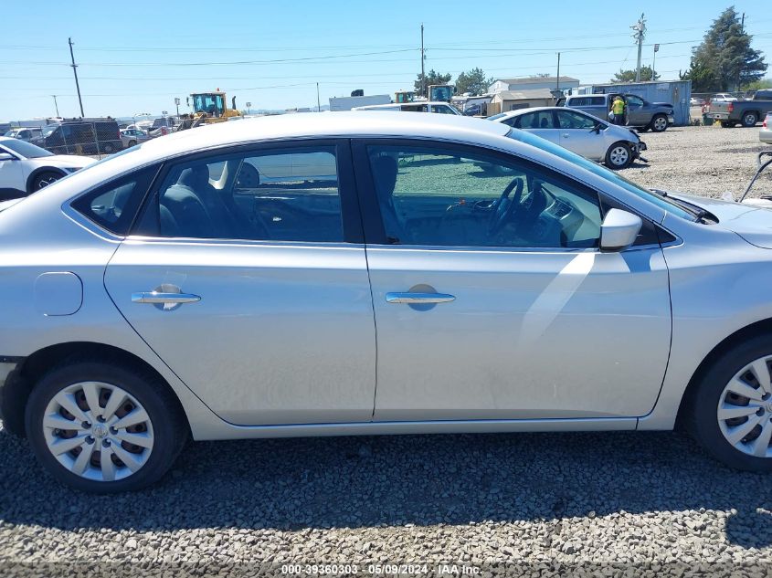 2013 Nissan Sentra Sv VIN: 3N1AB7AP0DL709705 Lot: 39360303