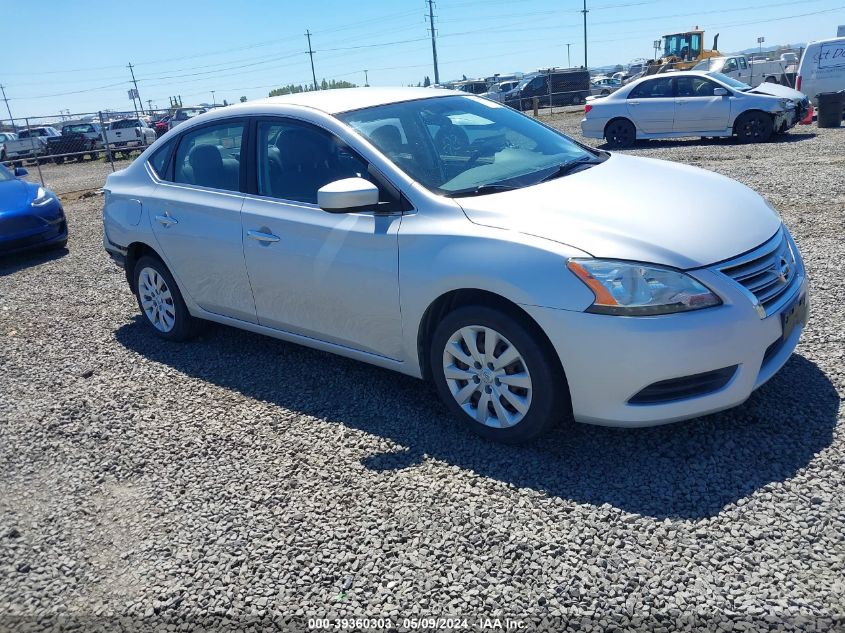 2013 NISSAN SENTRA SV - 3N1AB7AP0DL709705