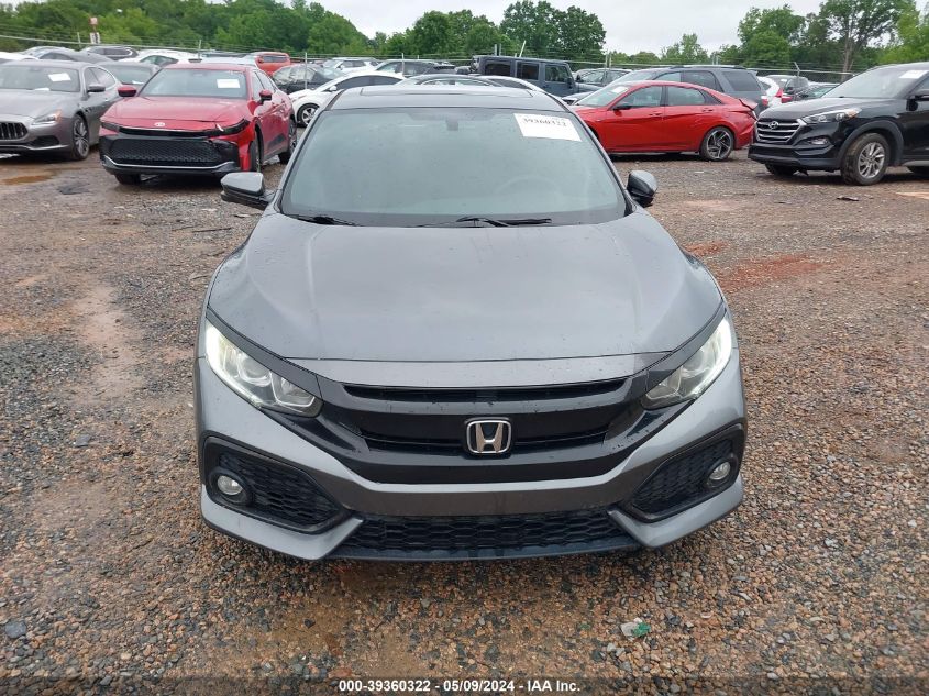 2018 Honda Civic Ex VIN: SHHFK7H53JU224197 Lot: 39360322