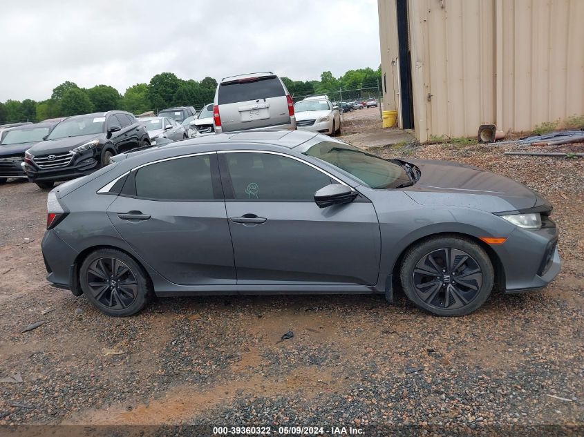 2018 Honda Civic Ex VIN: SHHFK7H53JU224197 Lot: 39360322