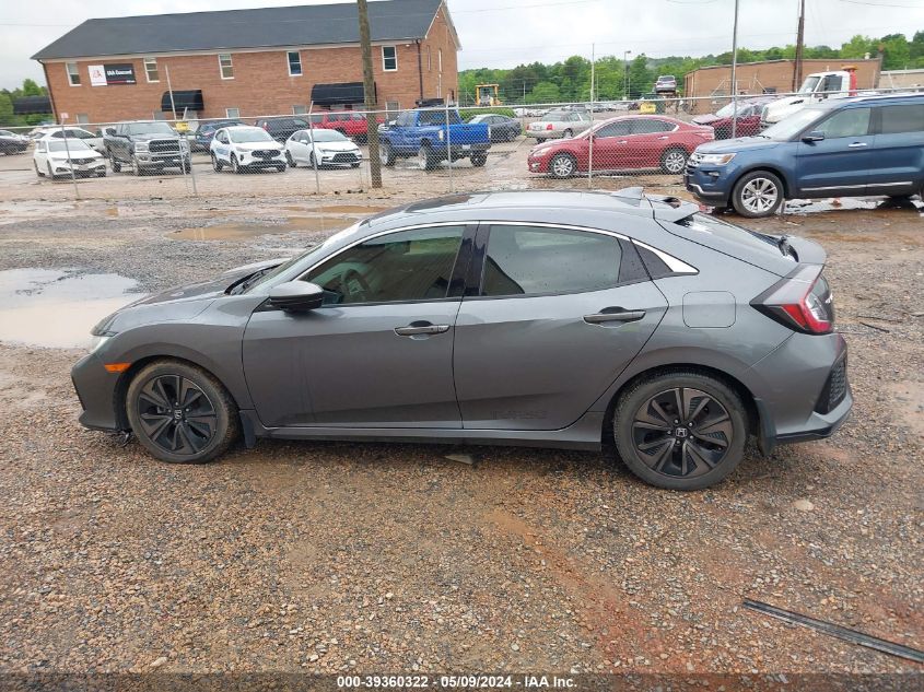 2018 Honda Civic Ex VIN: SHHFK7H53JU224197 Lot: 39360322