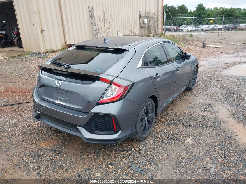 2018 Honda Civic Ex VIN: SHHFK7H53JU224197 Lot: 39360322