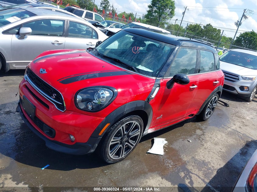 2016 Mini Countryman Cooper S VIN: WMWZC5C54GWP49942 Lot: 39360324