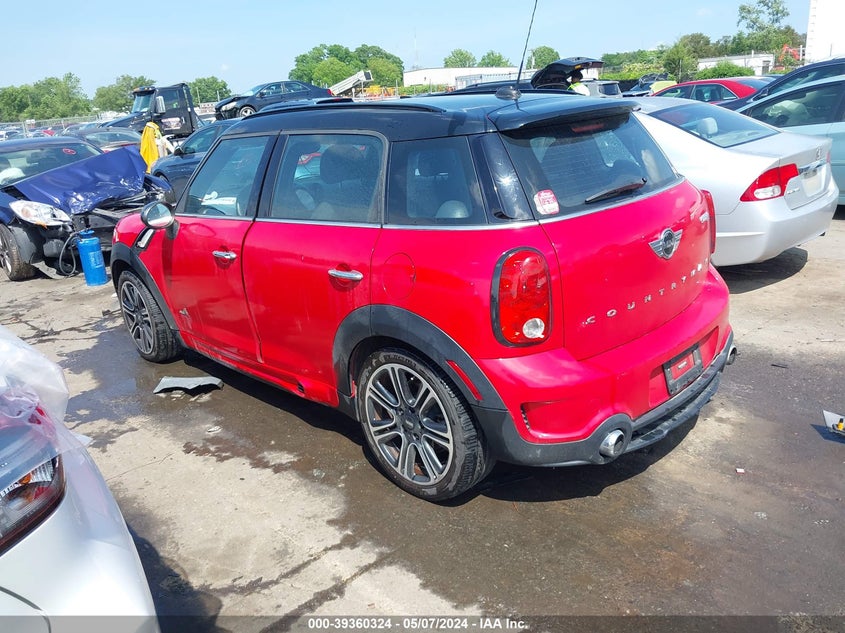 2016 Mini Countryman Cooper S VIN: WMWZC5C54GWP49942 Lot: 39360324