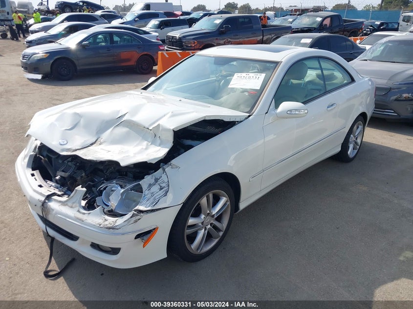 2008 Mercedes-Benz Clk 350 VIN: WDBTJ56H68F242514 Lot: 39360331