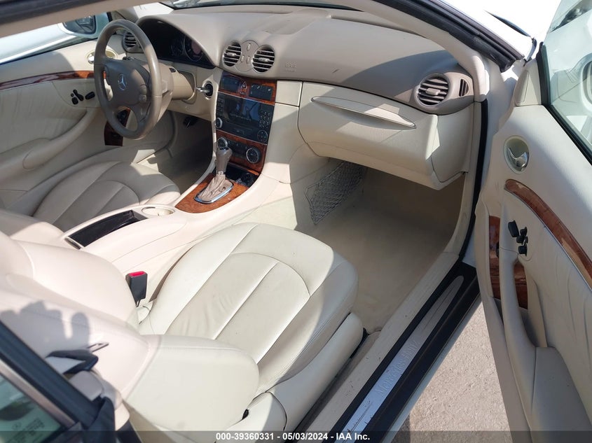 2008 Mercedes-Benz Clk 350 VIN: WDBTJ56H68F242514 Lot: 39360331