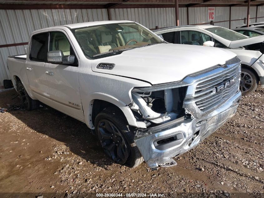 2021 Ram 1500 Laramie 4X4 5'7 Box VIN: 1C6SRFJT6MN802921 Lot: 39360344