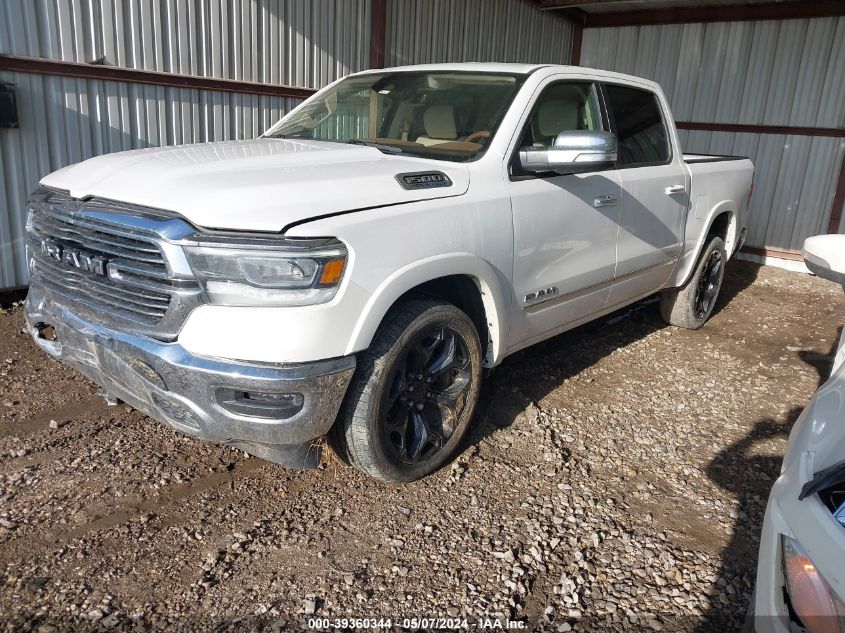 2021 Ram 1500 Laramie 4X4 5'7 Box VIN: 1C6SRFJT6MN802921 Lot: 39360344