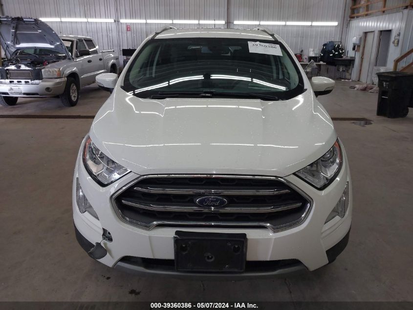 2019 Ford Ecosport Titanium VIN: MAJ6S3KL5KC267932 Lot: 39360386