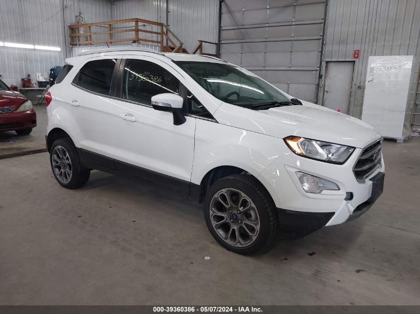 2019 Ford Ecosport Titanium VIN: MAJ6S3KL5KC267932 Lot: 39360386