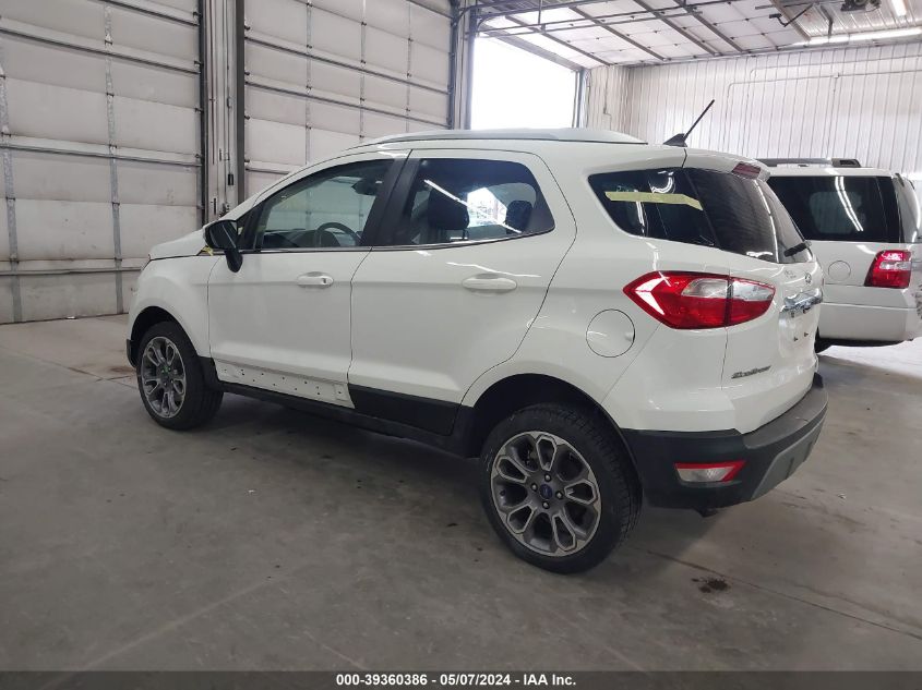 2019 Ford Ecosport Titanium VIN: MAJ6S3KL5KC267932 Lot: 39360386