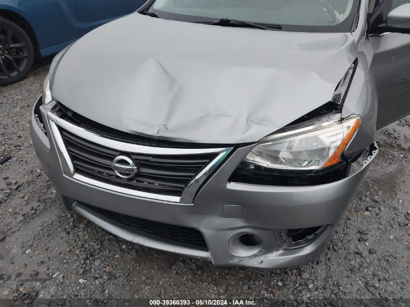 2014 Nissan Sentra Sr VIN: 3N1AB7AP8EY324350 Lot: 39360393