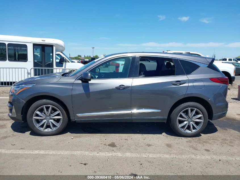 2020 Acura Rdx Technology Package VIN: 5J8TC2H53LL014852 Lot: 39360410