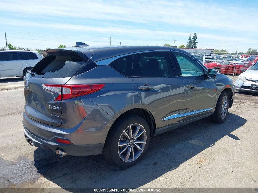 2020 Acura Rdx Technology Package VIN: 5J8TC2H53LL014852 Lot: 39360410