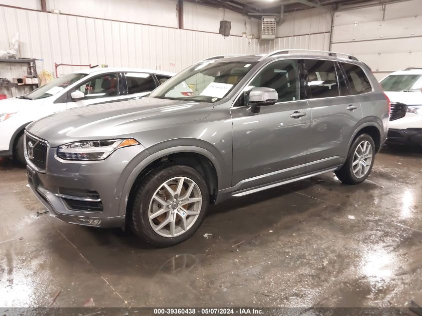 2018 Volvo Xc90 T6 Momentum VIN: YV4A22PKXJ1202032 Lot: 39360438