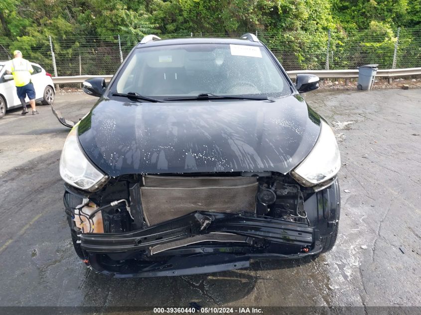 2013 Hyundai Tucson Gls VIN: KM8JU3AC4DU617589 Lot: 39360440