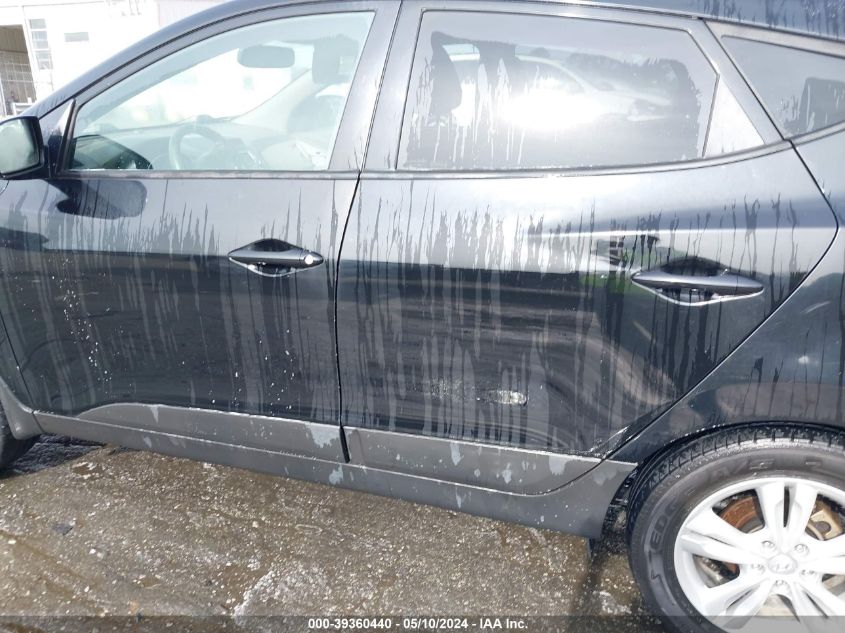 2013 Hyundai Tucson Gls VIN: KM8JU3AC4DU617589 Lot: 39360440