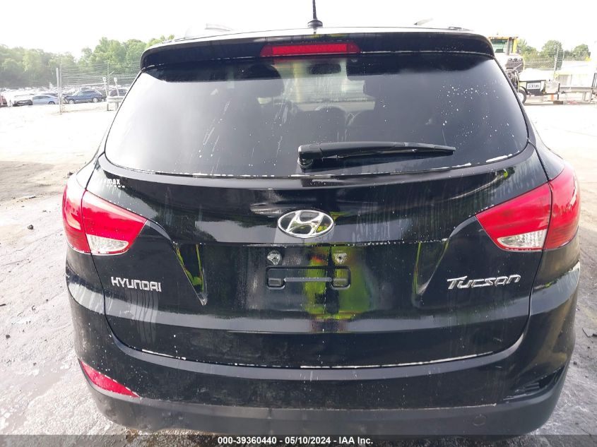 2013 Hyundai Tucson Gls VIN: KM8JU3AC4DU617589 Lot: 39360440